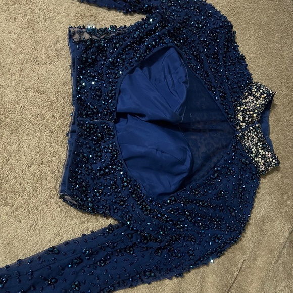 Sherri Hill two piece formal/pageant dress - Picture 3 of 5